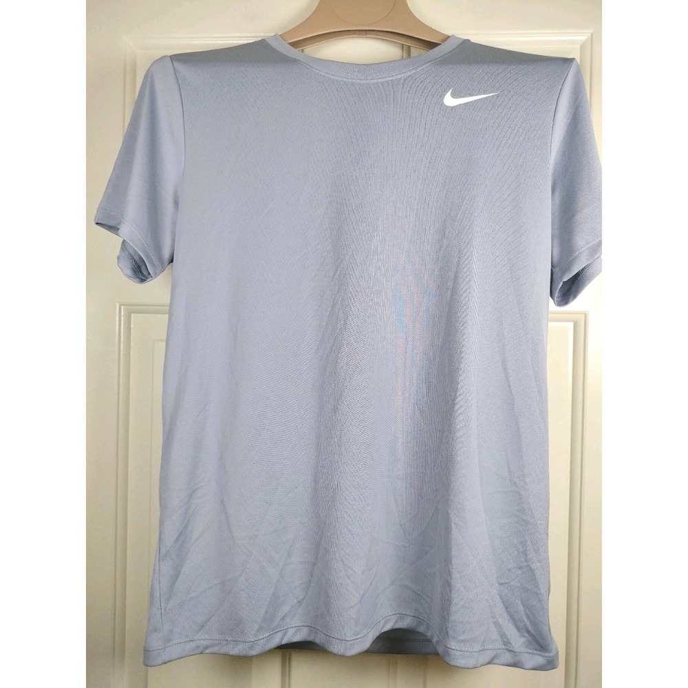 New Without Tags Women's Nike Dri-FIT Training T-Shirt Indigo Haze Purple Gray S